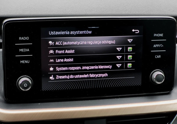 Skoda Kamiq cena 99999 przebieg: 6840, rok produkcji 2023 z Kleczew małe 466